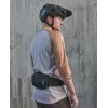 Riñonera POC Lamina Hip Pack, 2 L, Negro (Uranium Negro), unisex