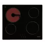 Placa integrable CATA TN 604 – 59 cm negra, 4 zonas de cocción, control táctil, indicador LED