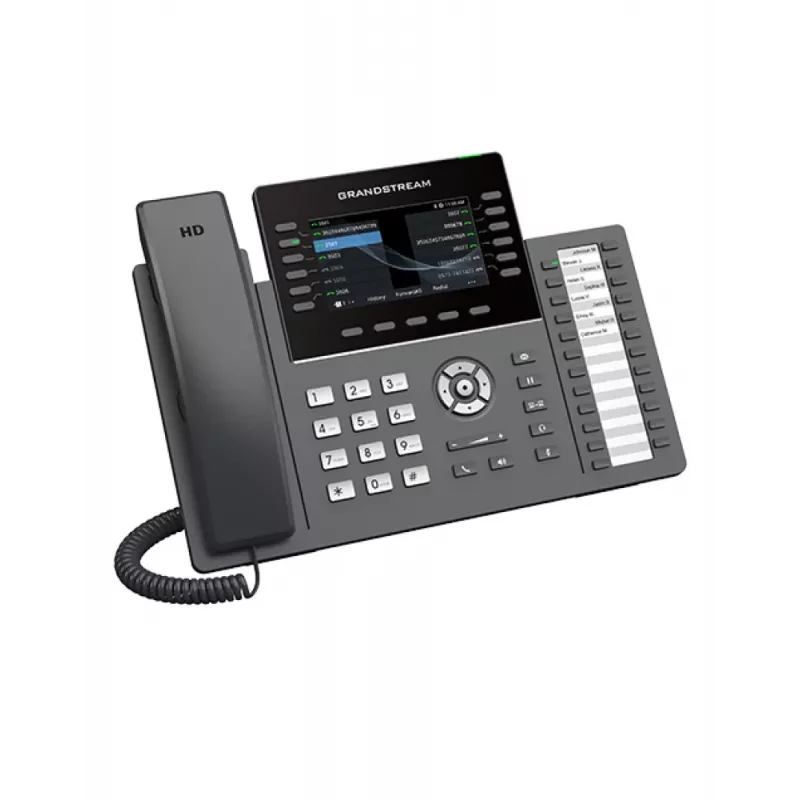 Teléfono IP Grandstream Networks GRP2636 negro 12 líneas LCD Wi-Fi