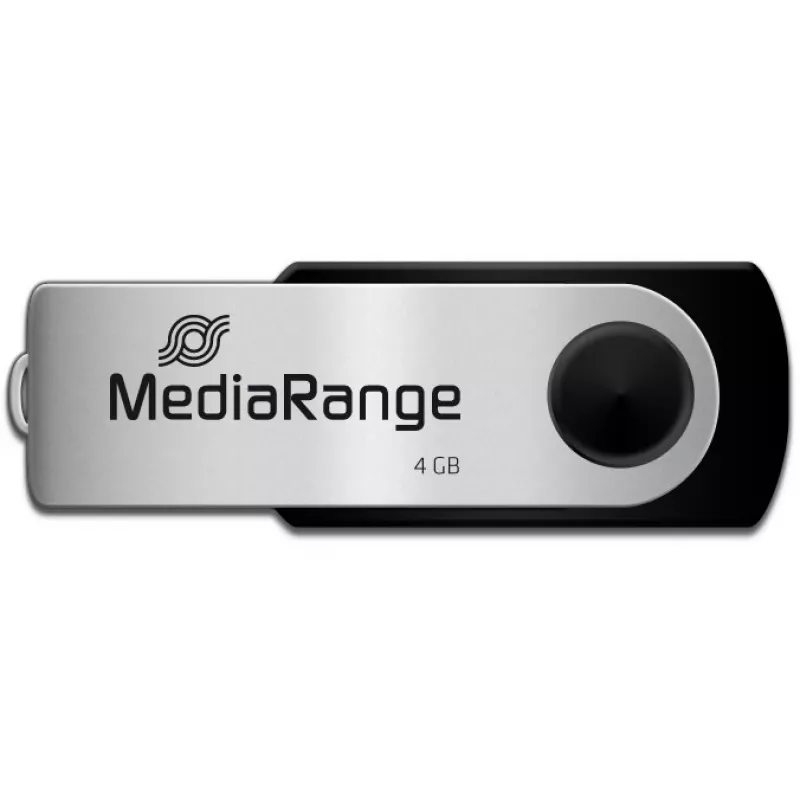 Memoria USB MediaRange 4 GB USB Type-A Micro-USB MR907