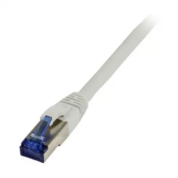 Cable de red RJ45 - CAT6A 500MHz - 1,5m - gris - S-STP(S/FTP) - TPE/LSZH(Superflex) - AWG26 - Synergy