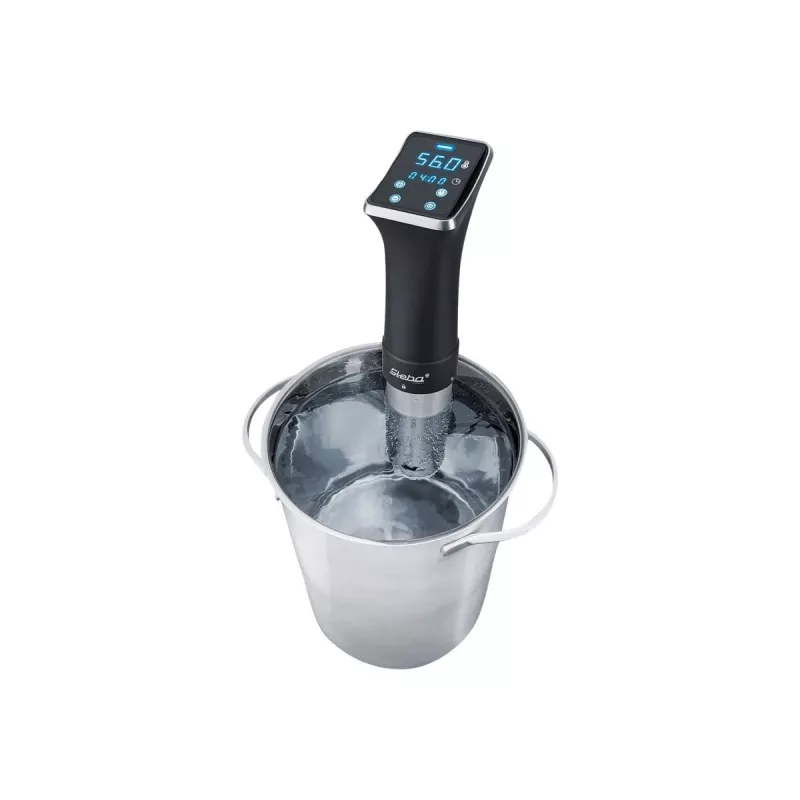 Steba SV 75 - termostato de mano - 800 W - acero inoxidable/antracita