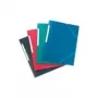 Carpeta con gomas en las esquinas ELBA Memphis, PP, colores surtidos, A4, 0,5 mm, con lengüeta de etiquetado - pack de 20 (480029-20)