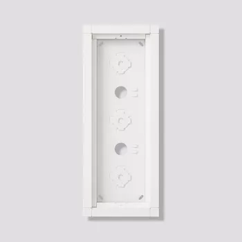 Siedle carcasa de superficie GA 612-3/1-01 W blanco (210012248-00)
