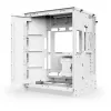 Caja de PC NZXT H9 Flow Midi Tower blanca – ATX/EATX/Micro ATX/Mini-ITX, 3x140mm frontal, 1x120mm trasero, 2 bahías de 3,5
