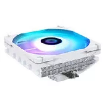 Disipador CPU de perfil bajo Thermalright AXP120 X67 ARGB - 120 mm, blanco (AXP120 X67 blanco ARGB)