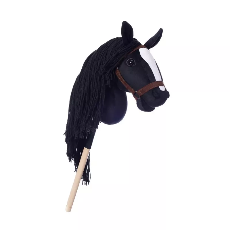 Caballo de palo HOPPIHORSE Hobby Horse A3 negro
