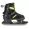 Patines en línea 2IN1 Nils Extreme NH18191 negro/lima talla M (34-38) con patines de hockey hielo intercambiables