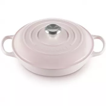 Le Creuset Signature 26 cm Gourmet Professional Asadora Rosa