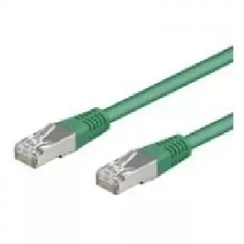 Wentronic Goobay cable de red CAT 5e, SF/UTP, verde, 50 m - mezcla de cobre CCA (68052)