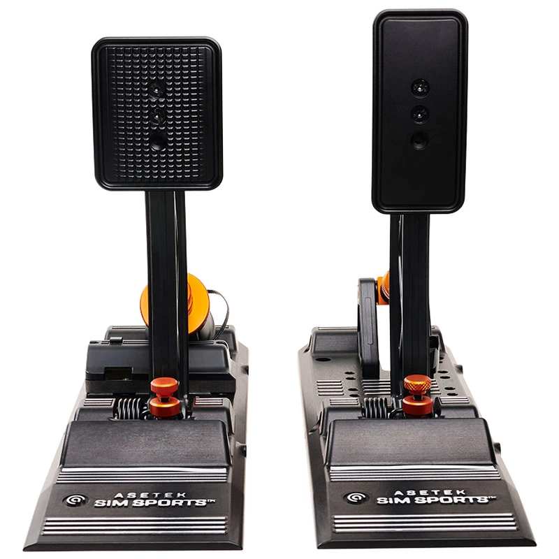 Asetek SimSports Forte S Pedal de acelerador y freno para sim racing