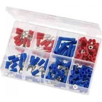 Set de conectores KWB 403290 – 150 piezas, conectores eléctricos surtidos