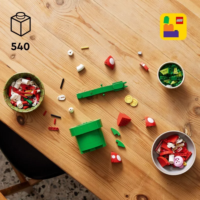 Set de construcción LEGO SUPER MARIO 71426 Planta Piraña con funciones interactivas
