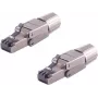 Conector de cable RJ-45 metálico ShiverPeaks BS08-51005-2 (pack de 2)