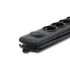 Protector contra sobretensiones Qoltec 50269 Negro 5 tomas AC 230V