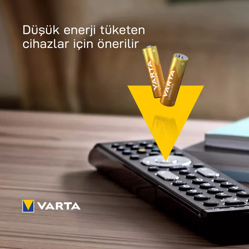 Varta Longlife Extra - pila 4 x tipo AA alcalina (04106101414)