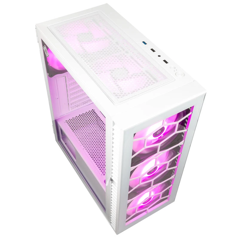 Kolink Observatory HF Glass ARGB torre Midi - blanca