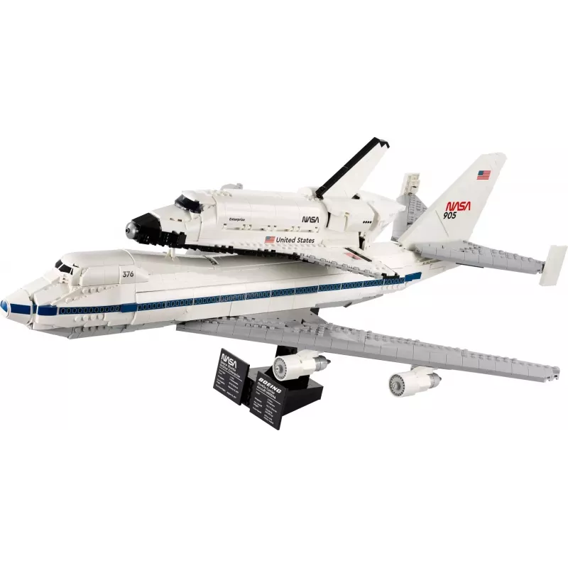 LEGO Icons 10360 Shuttle Carrier Aircraft set de construcción, 2417 piezas