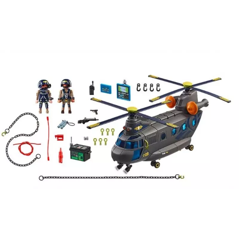 Set de juego Playmobil City Action 71149 con policía y vehículos