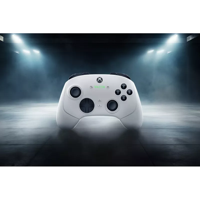 Mando Razer Wolverine V3 Pro blanco USB analógico PC Xbox Series S X