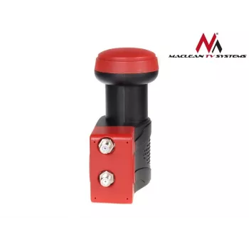 Convertidor de satélite MACLEAN MCTV-670 Twin, convertidor de señal de satélite de dos salidas