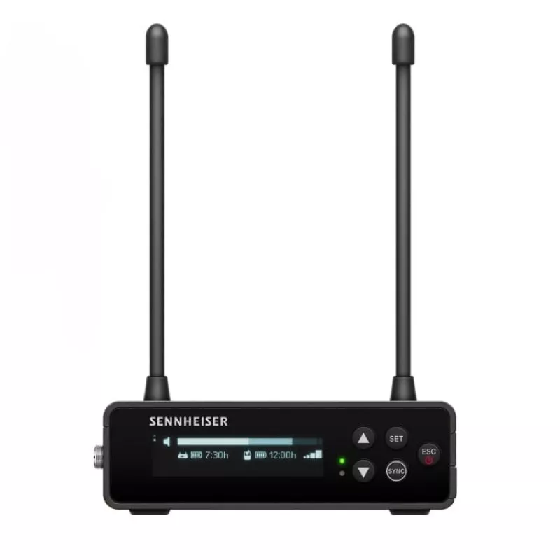 Sennheiser EW-DP ME 4 SET (R4-9) - set para cámara con transmisor de petaca y micrófono ME 4 (direccional), 552-608 MHz