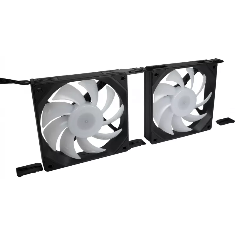 Ventilador para caja de PC INTER-TECH ES-011, 120 mm, negro, 1 ud.