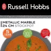 Olla Russell Hobbs RH02809EU7 24 cm Metallic Marble, olla resistente