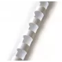 Espirales de encuadernación Forpus 8 mm, (100 uds.), blanco