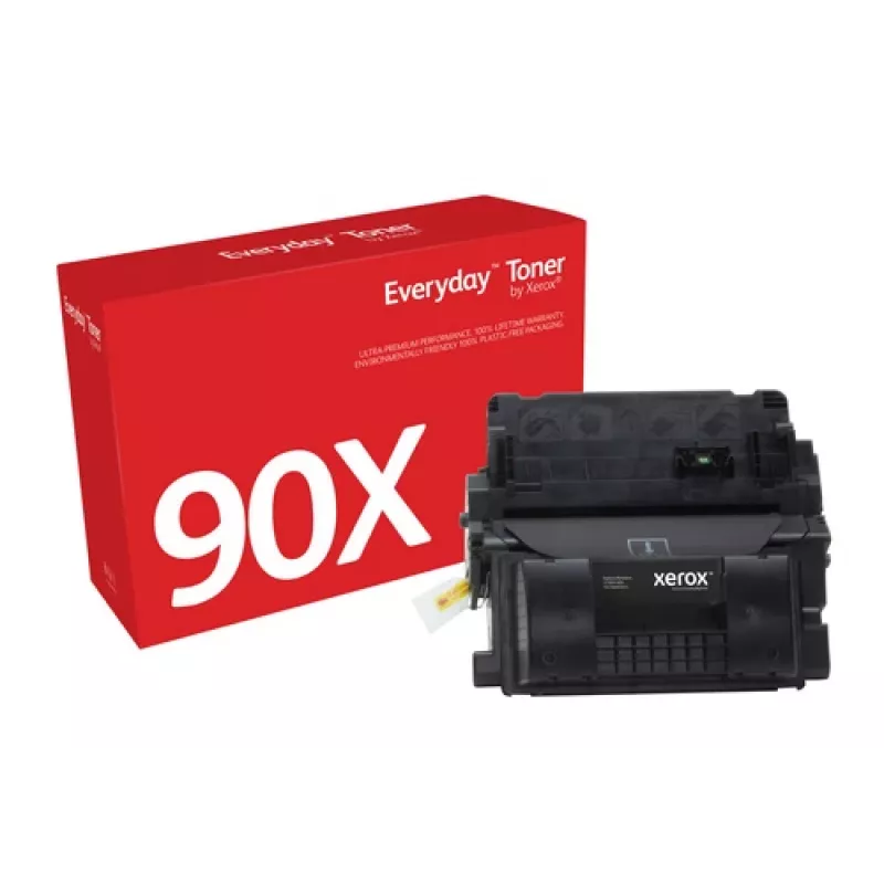 Everyday™ Tóner negro de Xerox, compatible con HP 90X (CE390X), alta capacidad