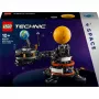 LEGO Technic Planeta Tierra y Luna en órbita, juegos espaciales para niños y niñas a partir de 10 años, sistema solar, juguete de construcción con planetas