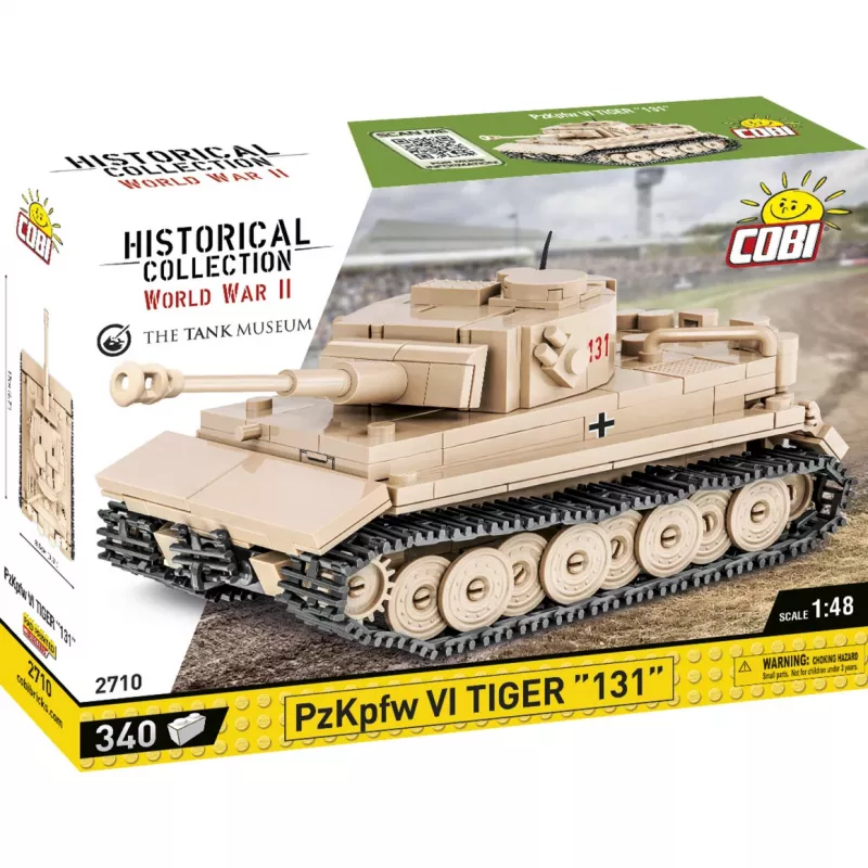 Cobi escala 1:48 PzKpfw VI Tiger 131 maqueta