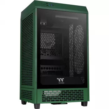 The Tower 200, Caja torre Verde oscuro, cristal templado