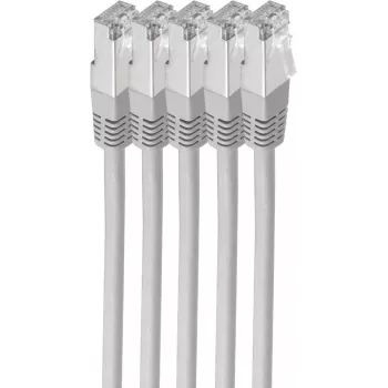 Cable de red shiverpeaks BS75711-H0.25-SET5 gris 0,25 m Cat6 S/FTP (S-STP) (BS75711-H0.25-SET5)