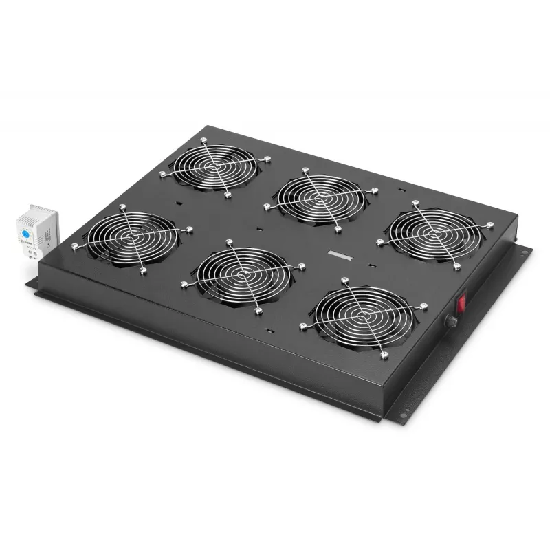 Digitus DN-19 FAN-6-SRV-B Producto negro
