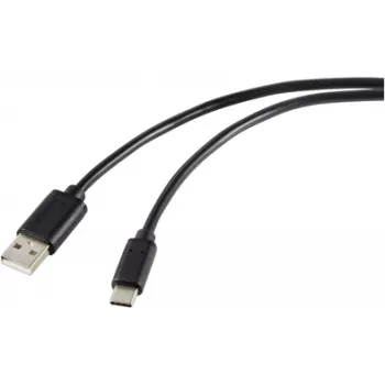 Cable USB Renkforce RF-5720398 negro