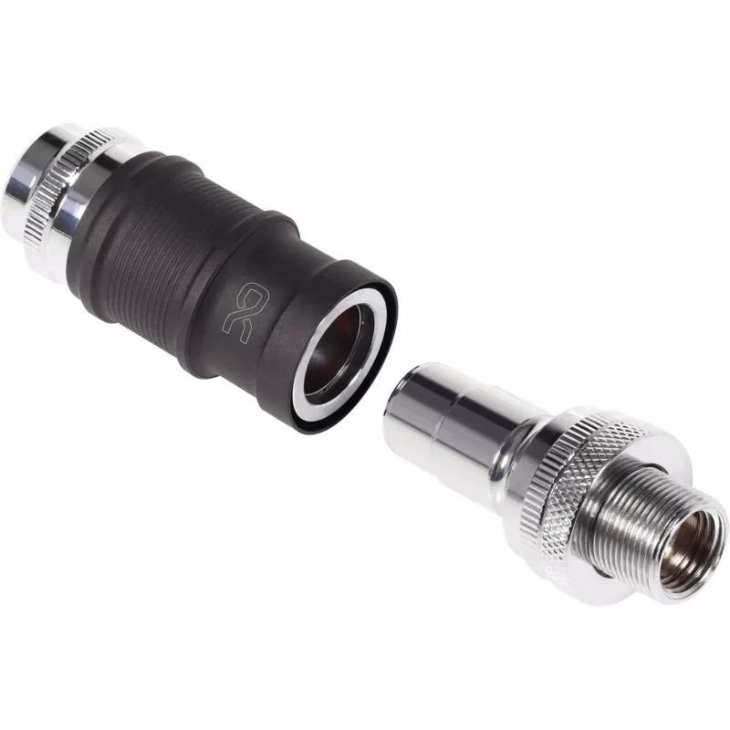 Set de desconexión rápida Alphacool BLH1A IG-IG con conexión Schott – par de acoplamientos rápidos para conexiones G½/G1/4