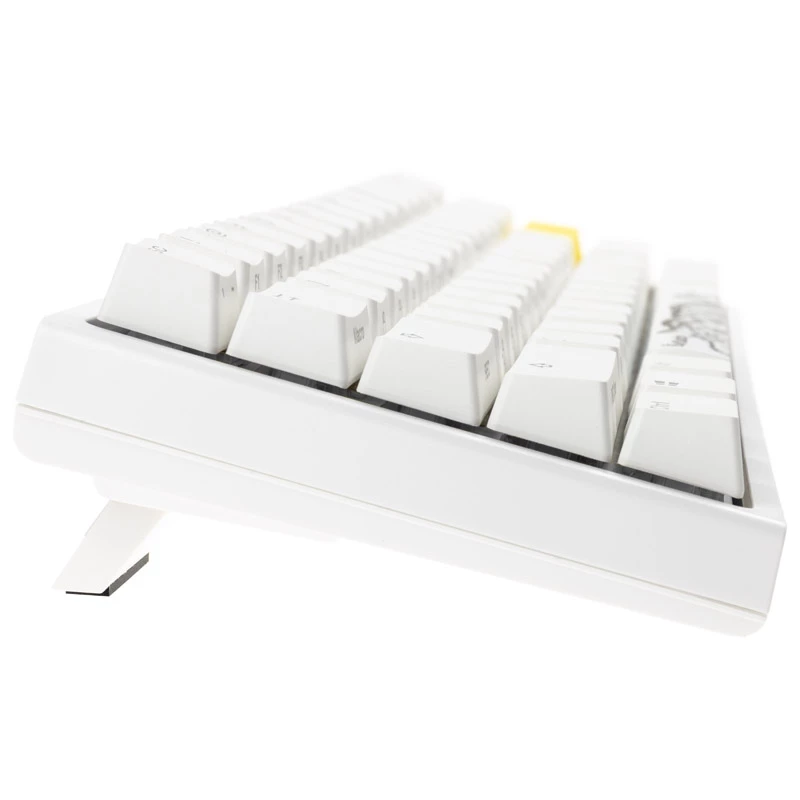 Teclado gaming Ducky One 2 Pro Mini White Edition, RGB LED - Gateron amarillo (US) (DKON2061ST-GUSPDWWTY2)