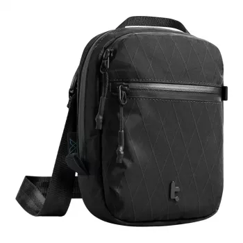 Bolsa de viaje Tomtoc Aviator-T37 con correa de hombro, tejido X-Pac, negra
