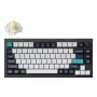 Teclado mecánico Keychron Q1 Max 75% con interruptores Banana, Carbon Black