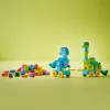 Juguete de construcción LEGO DUPLO 10451 Dinosaurios sobre ruedas set 3 en 1, 108 piezas, edad 3+, altura 220 mm