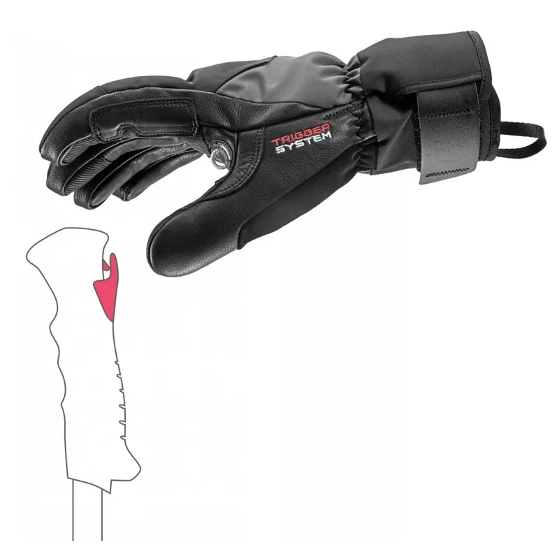Leki Hevon Thermo 3D guantes de esquí, talla 9.0