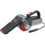 Aspirador de mano Black & Decker PV1200AV — Limpiador de tapicerías en seco, 12 V, 0,44 L, 12,5 W, cable de 5 m, gris/rojo