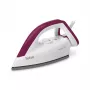 Tefal EasyGliss FS4030 Plancha en seco Suela Durilium 1200 W Burdeos, Blanco