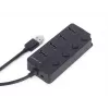 HUB DE E/S USB2 4 PUERTOS/UHB-U2P4P-01 GEMBIRD