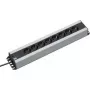 Regleta de alimentación Bachmann 300.002 2 m 12 tomas AC negro gris