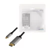 LogiLink CUA0101 Cable USB 3.2 Gen1 Type-C a HDMI-A 1,8 m Negro Gris