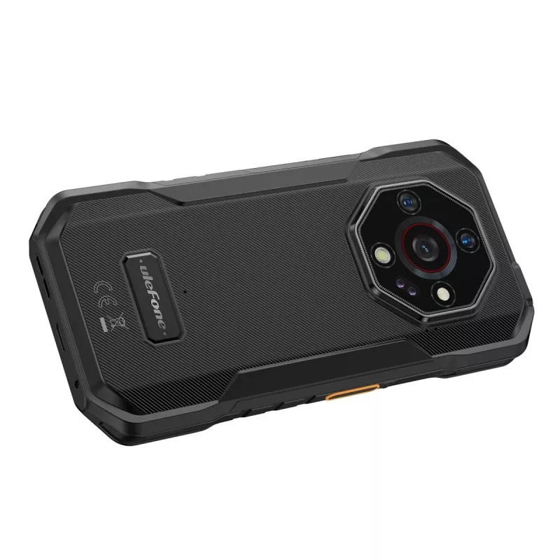 Ulefone Armor X32 UF-AX32/BK smartphone, 5,65 pulgadas, 6 GB RAM, 128 GB, Android 14, 5500 mAh, Future Black
