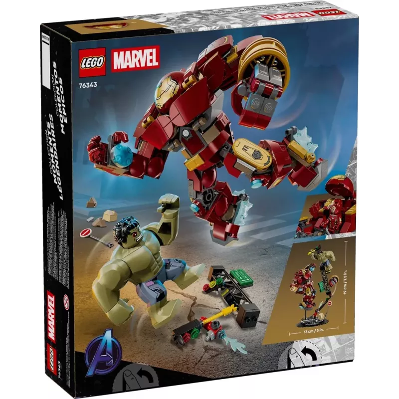 LEGO MARVEL 76343 Batalla épica: Hulkbuster contra Hulk