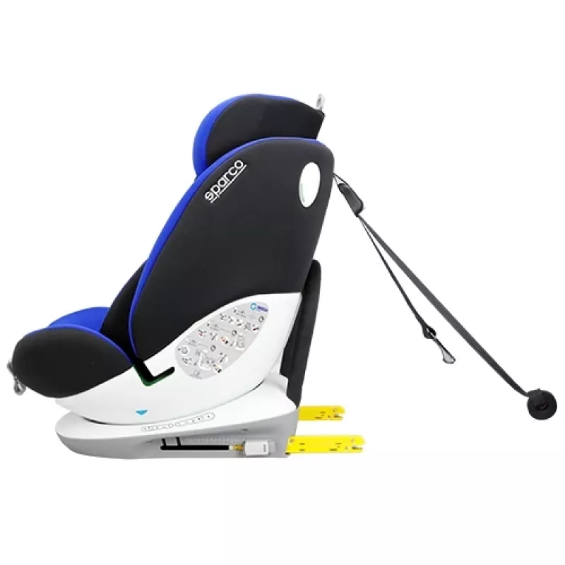 Silla de coche infantil Sparco SK3000 azul SK3000I_BL, regulable 40–150 cm